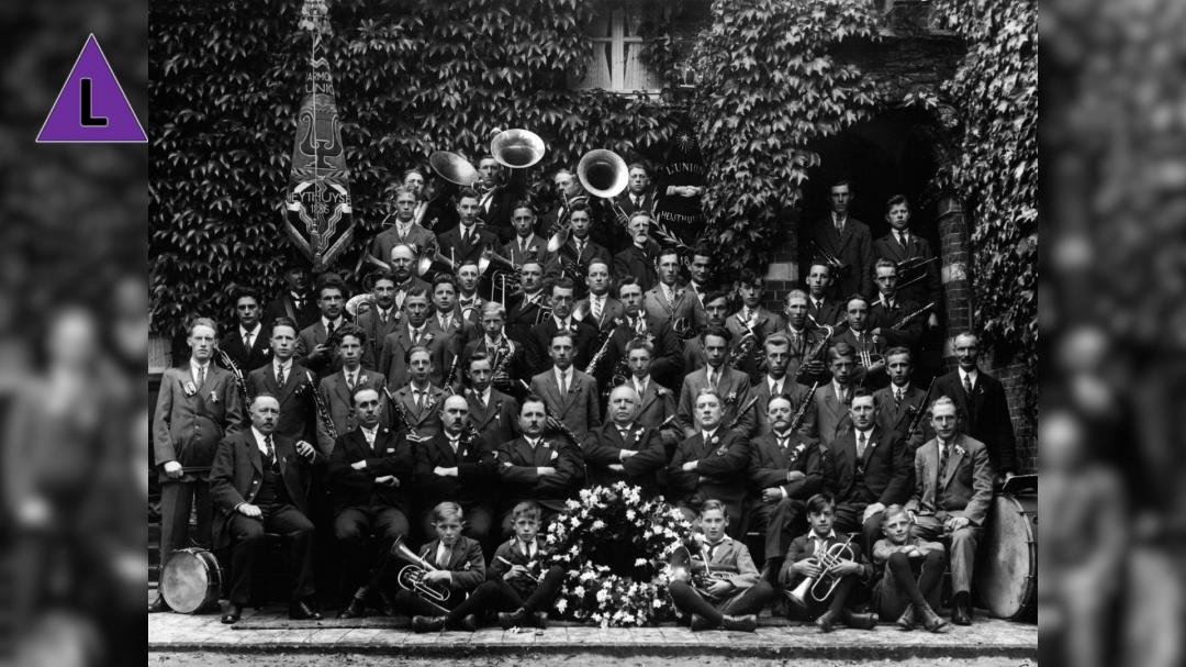 archieffoto van nu 140-jarige Harmonie L archieffoto van nu 140-jarige Harmonie L