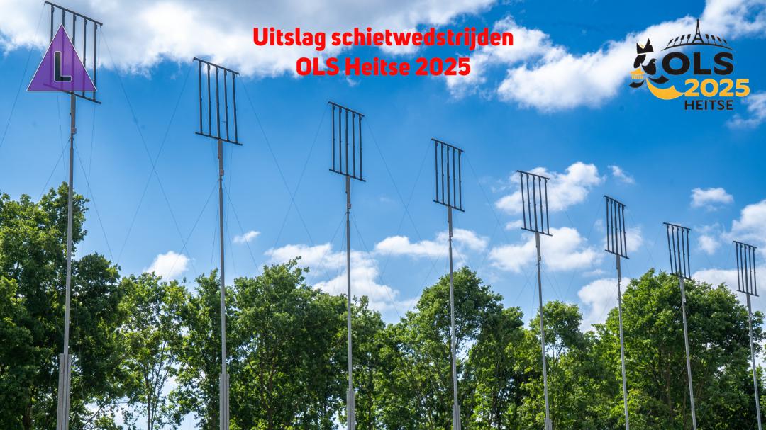schietbomen op het OLS-terrein in Heythuysen tijdens het OLS Heitse 2025