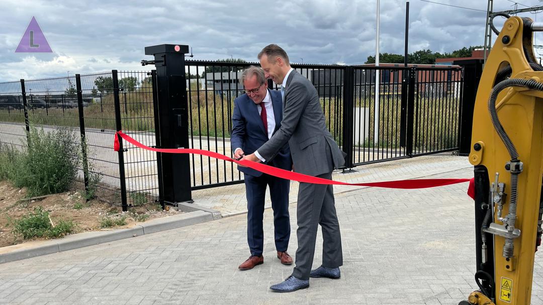 Officiële openingshandeling bedrijventerrein De Schroof in Roermond