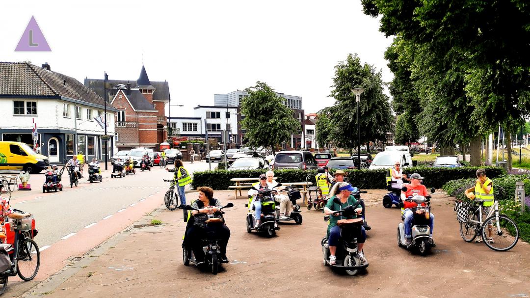 Tourtocht voor scootmobielen en elektrische rolstoelen in Maasgouw 