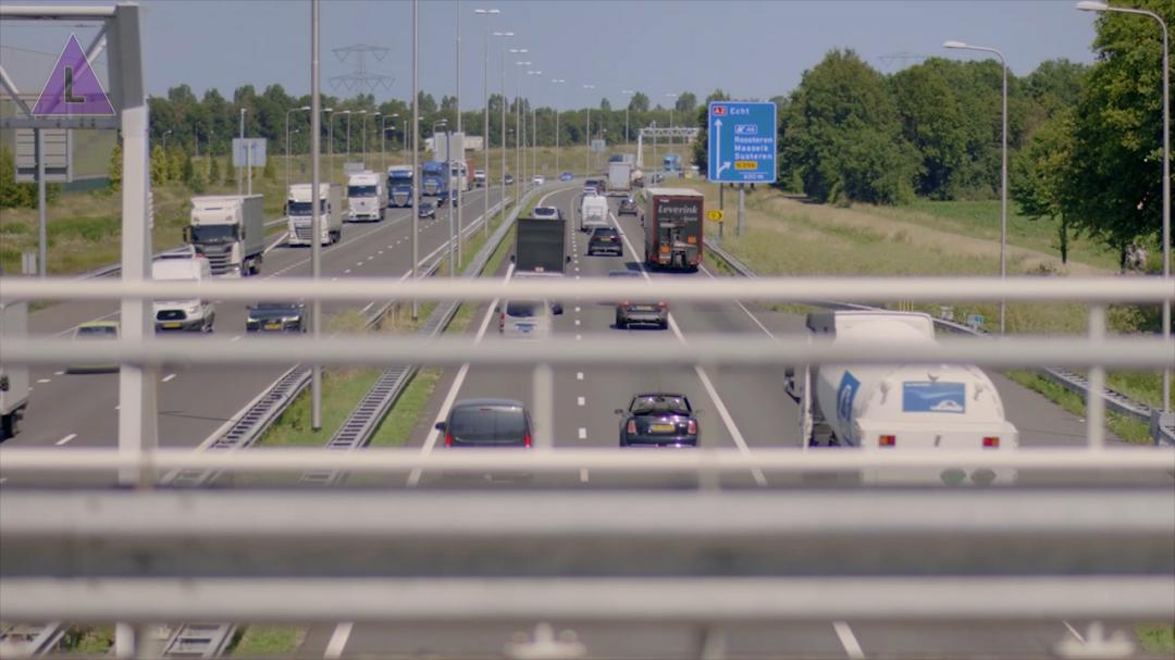 A2 ter hoogte van afslag Roosteren