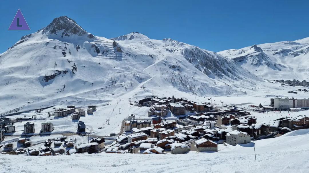 Wintersport in de Alpen