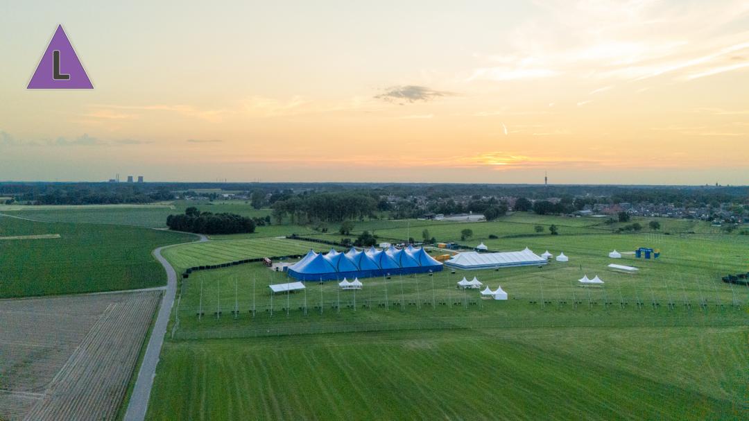 Luchtfoto OLS terrein in Melick