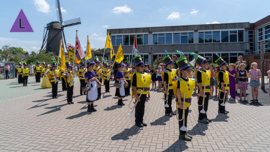 Basisschool in De Neerakker oefent voor het Kinjer-OLS in Heythuysen