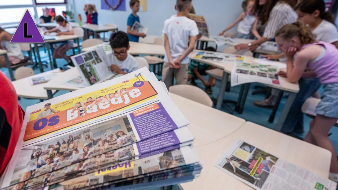 Eerste kinderkrant nu ook in Leudal Eerste kinderkrant nu ook in Leudal