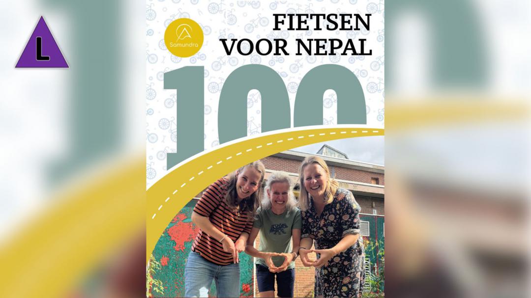 Drie vriendinnen uit Beesel, Sint Odiliënberg en Roermond fietsen voor de ramp in Nepal