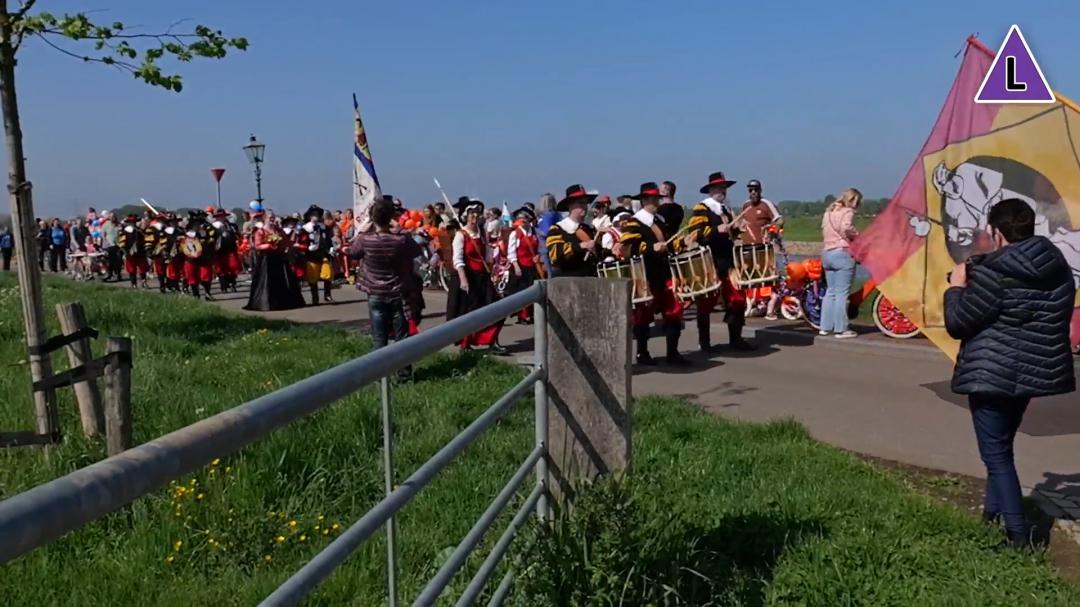 Sfeerimpressie Koningsdag 2025 in Stevensweert