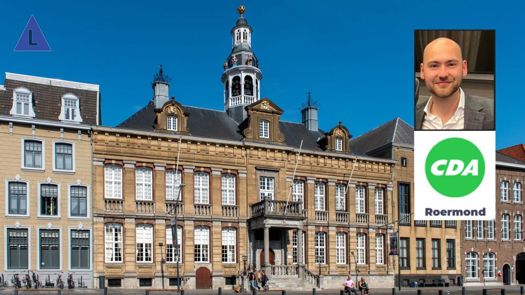 Thijs Guffens (25) nieuwe lijsttrekker CDA Roermond