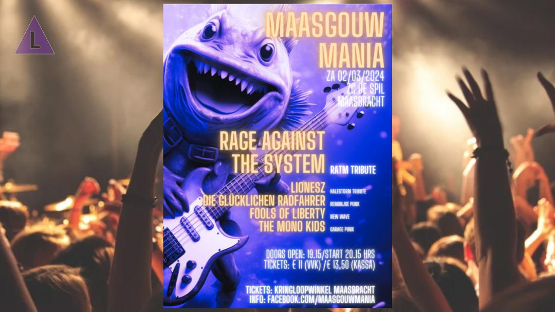 17e editie Rockfestival Maasgouwmania Maasbracht