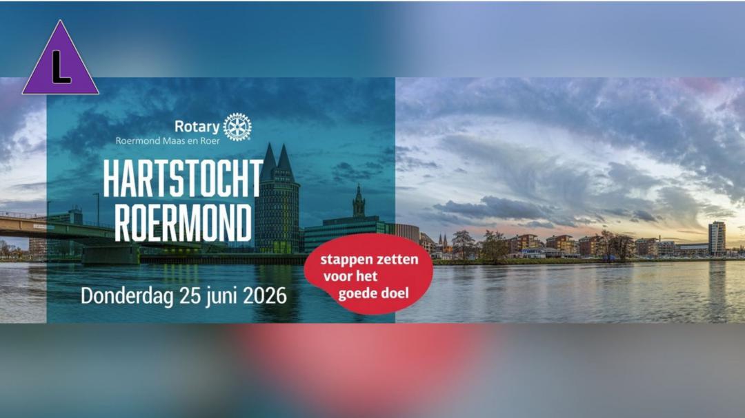 Hartstocht Roermond 2026: gloednieuw wandelevenement voor het goede doel