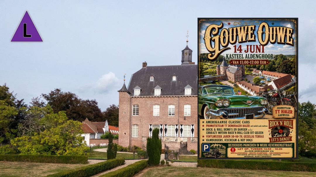 Gouwe Ouwe Dag in Haelen bij Kasteel Aldenghoor Gouwe Ouwe Dag in Haelen bij Kasteel Aldenghoor