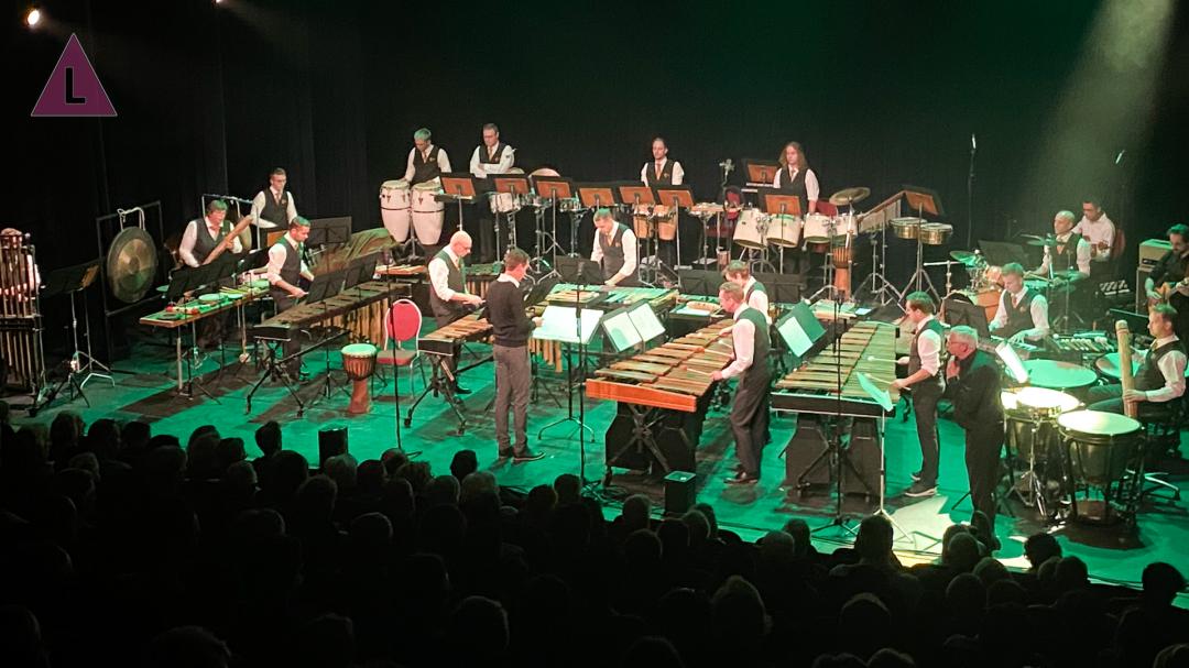 Slagwerkgroepen uit Budel en Leveroy geven slagwerkconcert in Leveroy