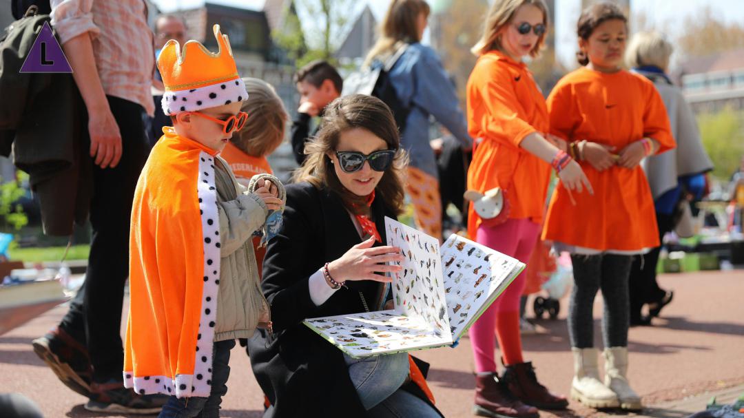 vrijmarkt op Koningsdag
