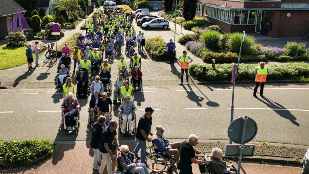 Jaarlijkse Rolstoeltocht in Heythuysen