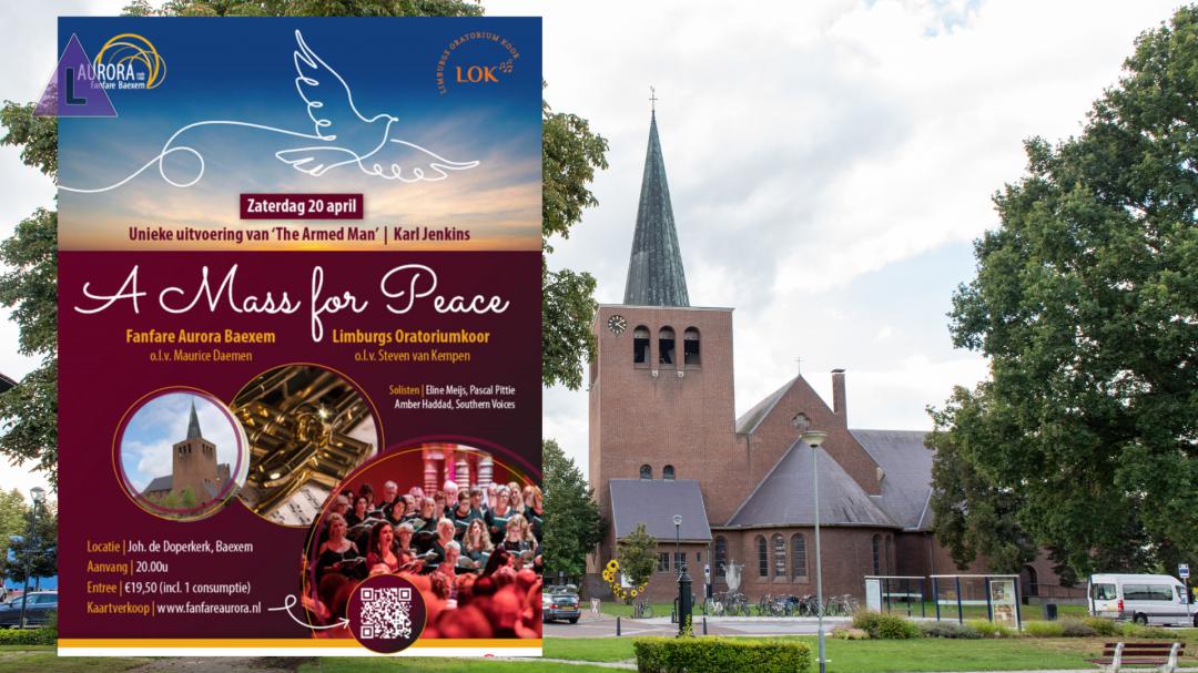 Themaconcert 'A Mass for Peace - Vier de vrijheid' in Baexem