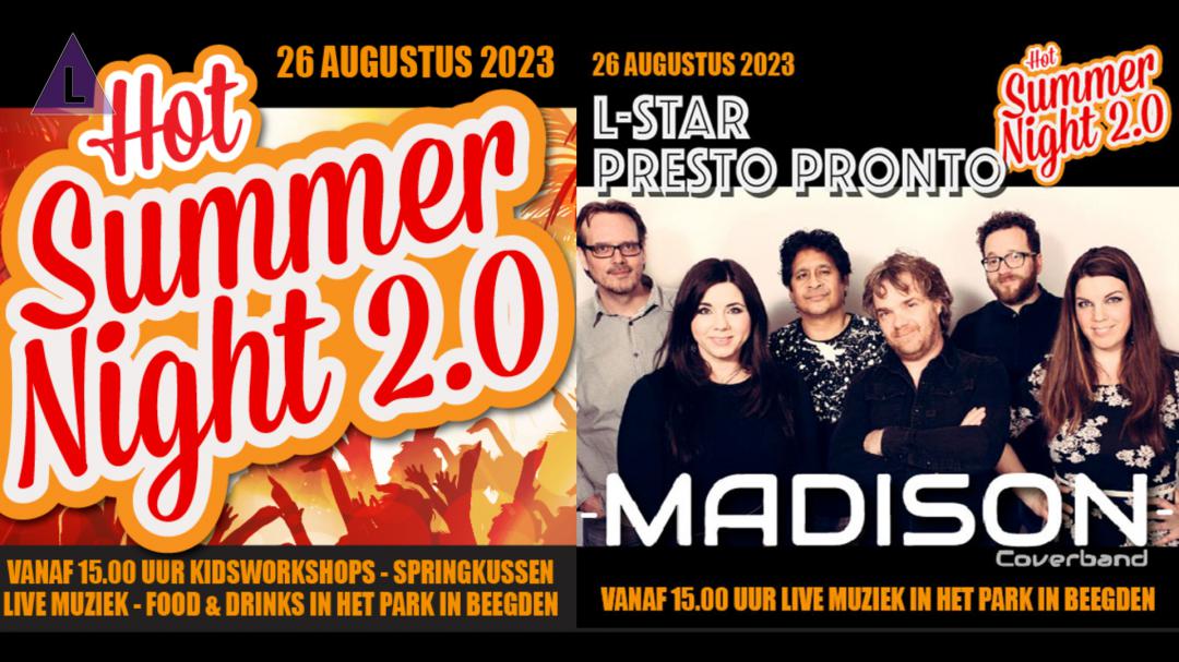 Hot Summer Night 2.0 - afsluiting zomervakantie in Beegden