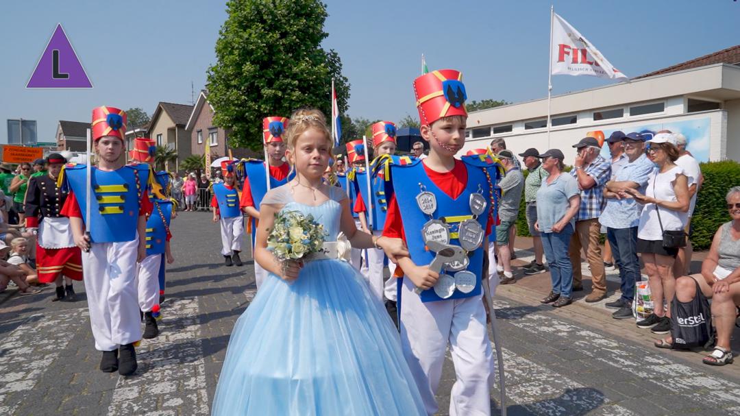 Sfeerimpressie optocht Kinjer OLS 2024 in Beekdaelen