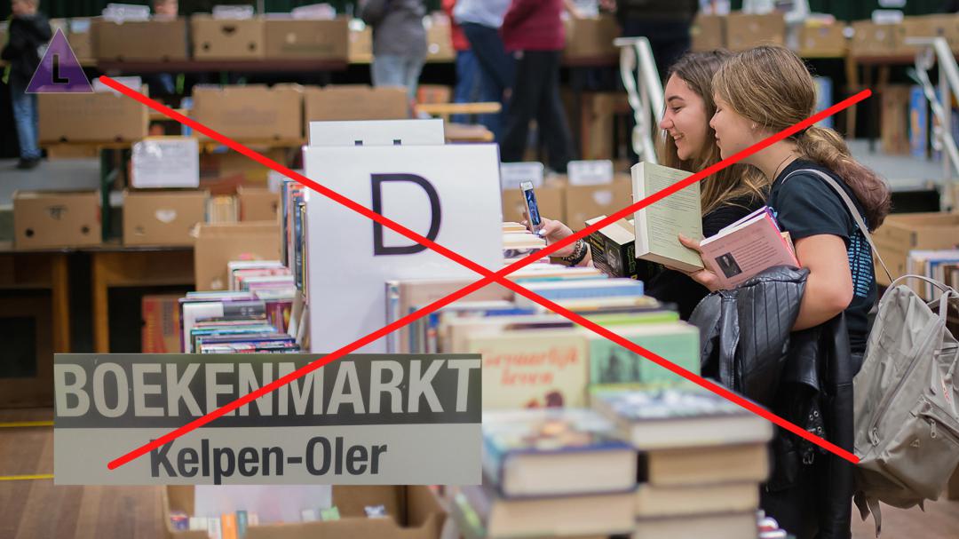 Mega Boeken- en Platenmarkt in Kelpen-Oler AFGELAST