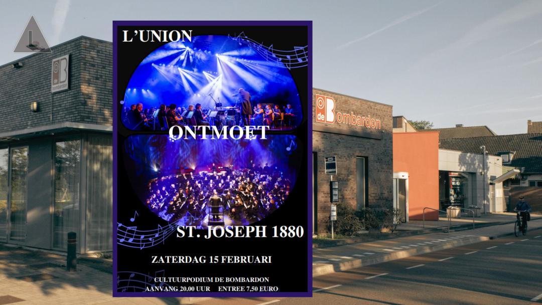 Gezamenlijk concert Harmonie St.-Joseph 1880 en Harmonie L’Union in Heythuysen